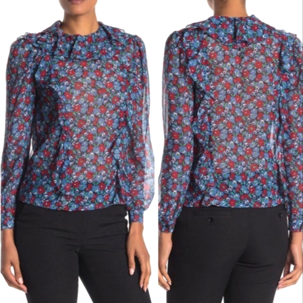 SALE! NWT Robert Rodriguez Juliette Ruffle Blouse
